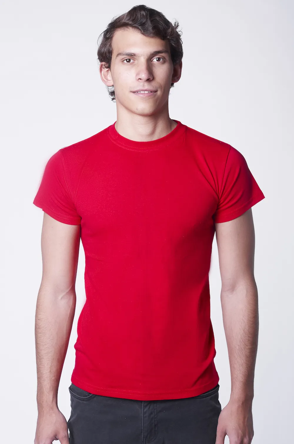 Playera Cuello Redondo Negra