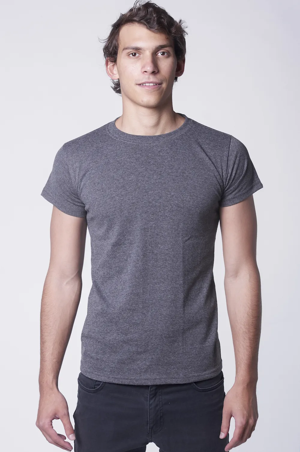 Playera Cuello Redondo Oxford 