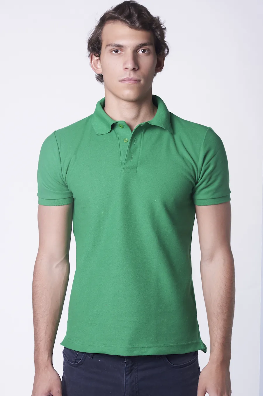Playera tipo polo Verde