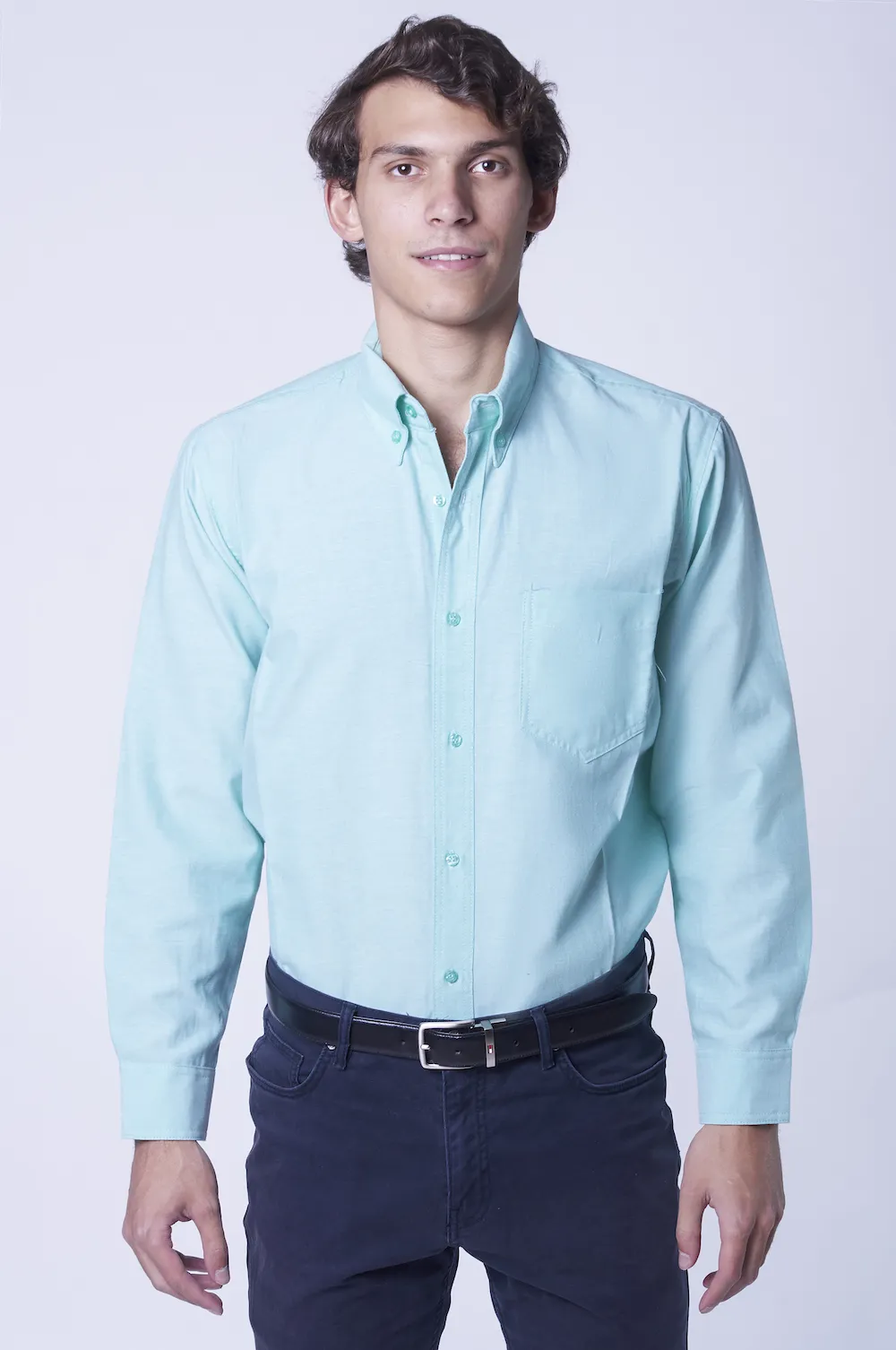 Camisa OXFORD VERDE Menta 