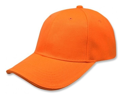 Gorras gabardina tipo docker NARANJA 